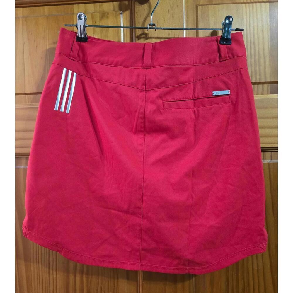 Adidas Red Athletic Skort size 2! Preloved condition! - Picture 2 of 4